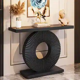 modern console table