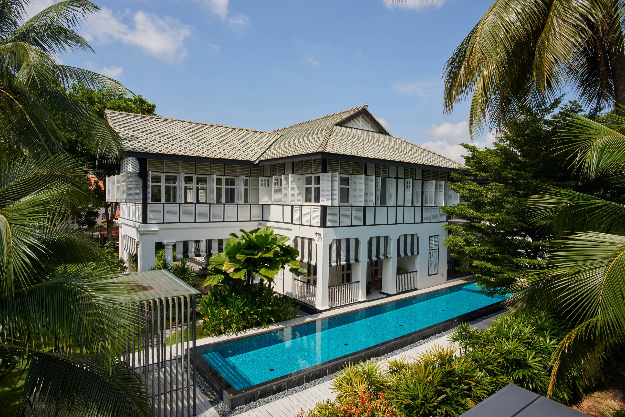 black and white house Singapore